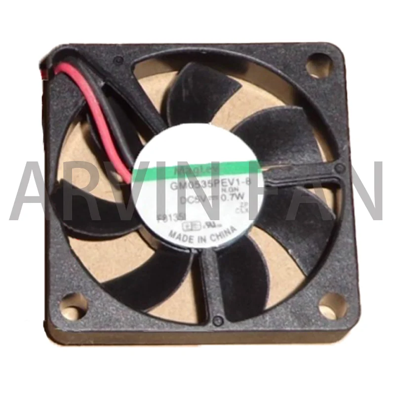 Original GM0535PEV1-8 3.5cm 35mm DC 5V 0.7W Slim Server Inverter Cooling Fan