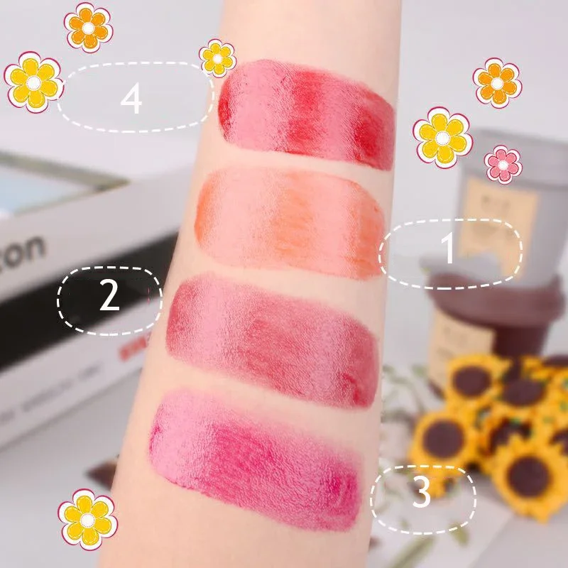 Balsamo per labbra aromatizzato alla frutta Idratante Nutriente Primer per labbra Maschera Lucidalabbra antiaderente a lunga durata Rossetto Labbra Trucco Cosmetici