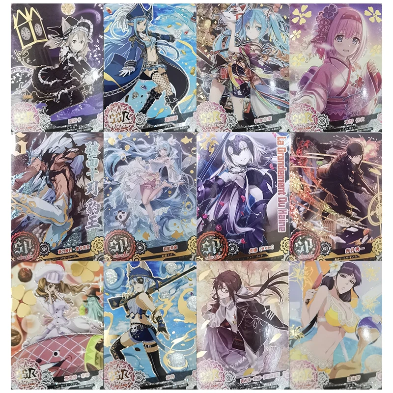 

Anime Goddess Story Kawaii SP SSR Flash Card Hatsune Miku Alice Altria Toys for boys Collection Cards Christmas Birthday Gifts