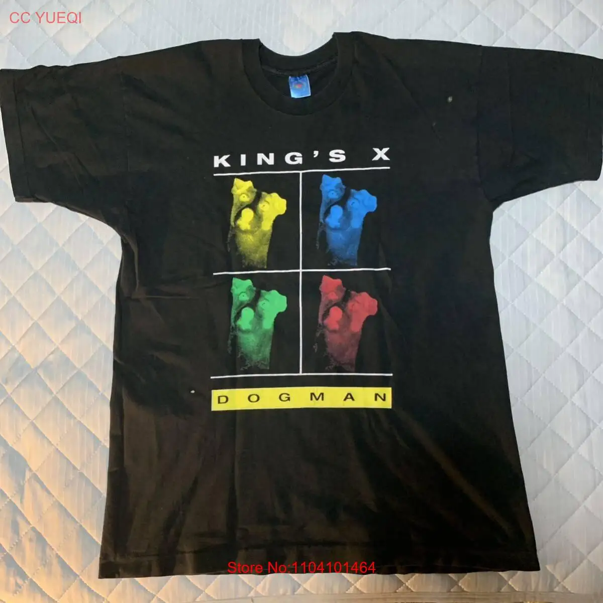 

90S King'S X Kings Band T-Shirt Dogman