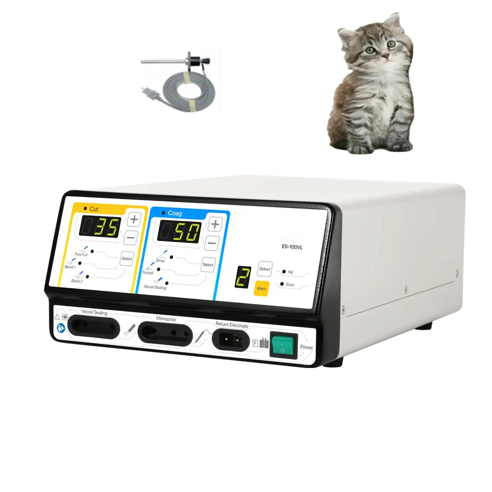 Portable High Frequency Electrosurgical Unit Pet Monopolar Bipolar Vet Generator Manufacturers