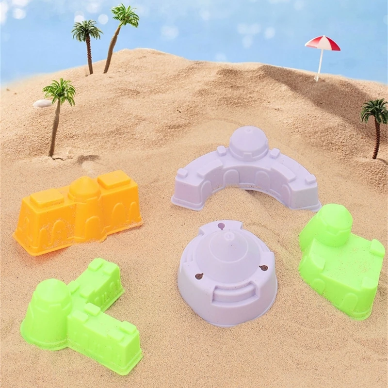 Jouet jeu sable plage en plastique avec pection seau à pellet sable