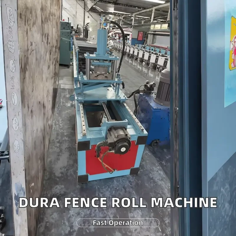 Fence Post Panel Roll Former Sheet Machine Tile Forming Machine with Gear Bearing Motor Gearbox Core Components