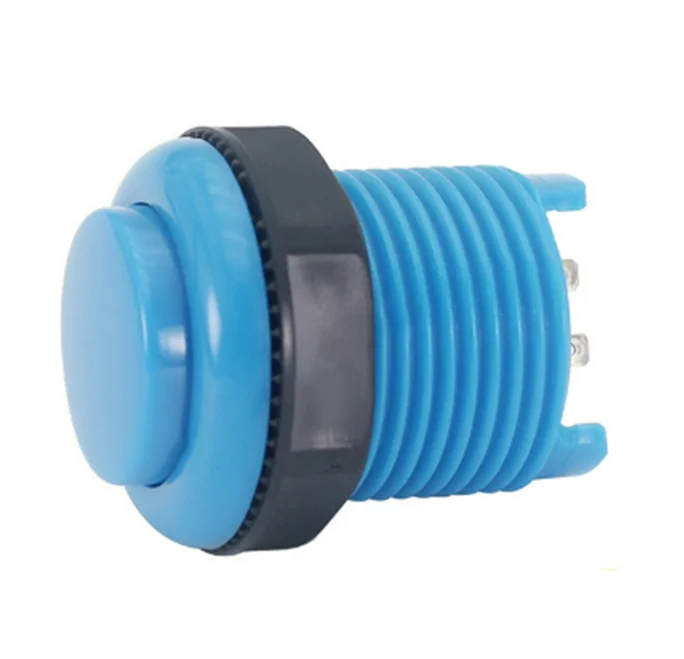 5Pcs 28mm Convex Arcade Push Buttons Direct Plug Round Game Machine Replacement For Jamma Arcade Cabinet DIY Joystick Parts
