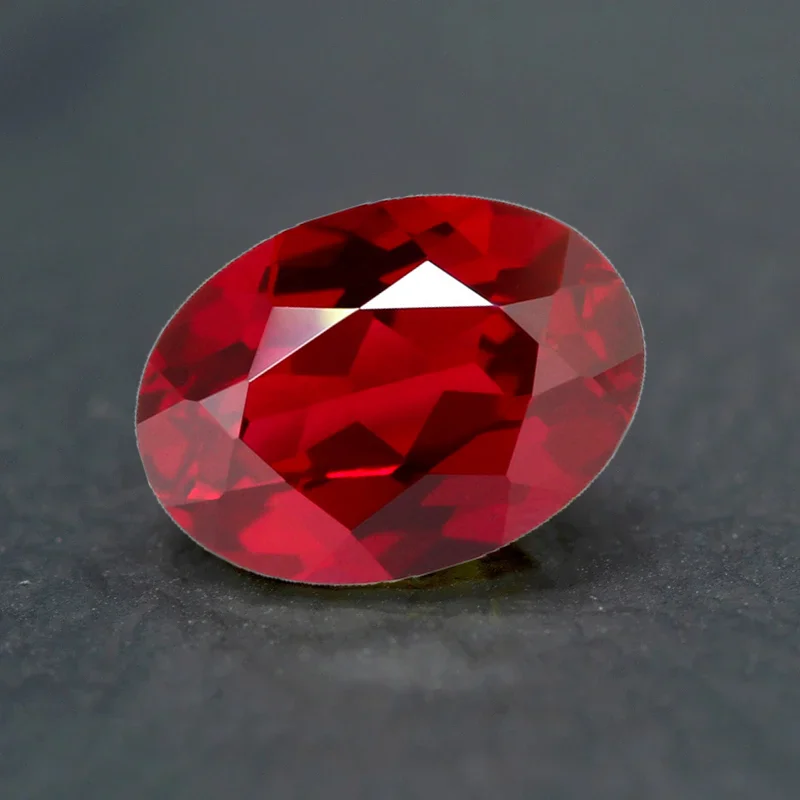 Gorgeous Ruby Natural Mined 13x18mm 15.0Cts Oval faceted Cut Red Ruby VVS Loose Gem For Jewelry Accessories