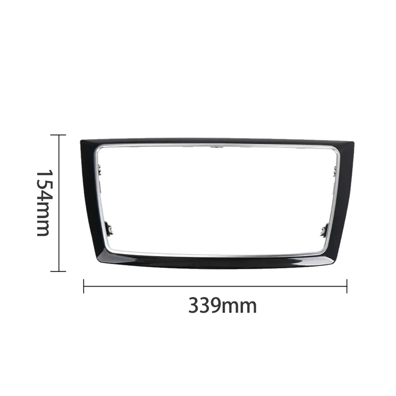 1666802317 Dashboard Centre Console CD Player Panel Trim for Mercedes Benz GLE GLS W166 W292 2015-2019 Radio Audio Cover