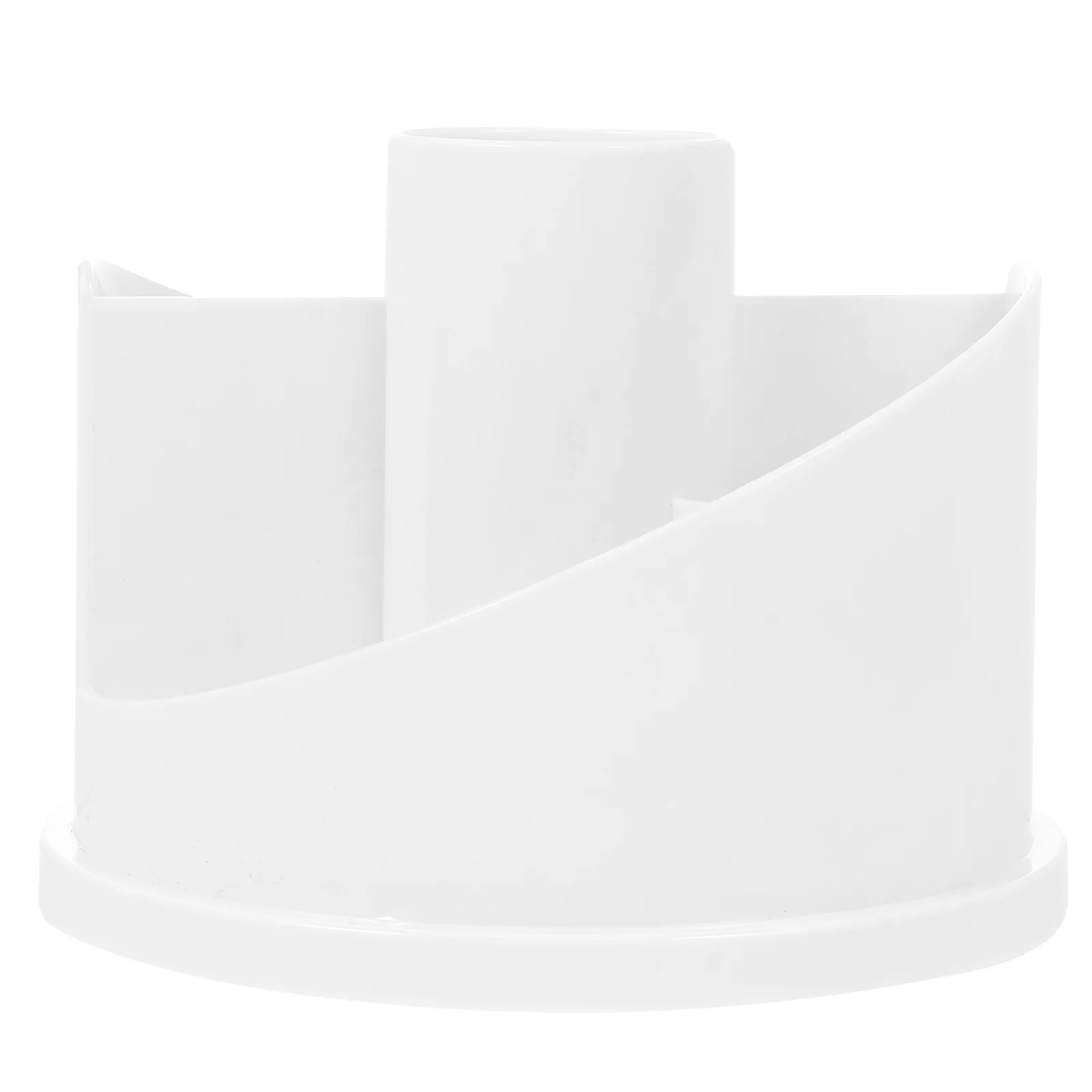 

1Pcs Rotatable Pencil Container Multi-Grid Storage Box Makeup Brush Holder Desktop Organizer Storage Cylinder