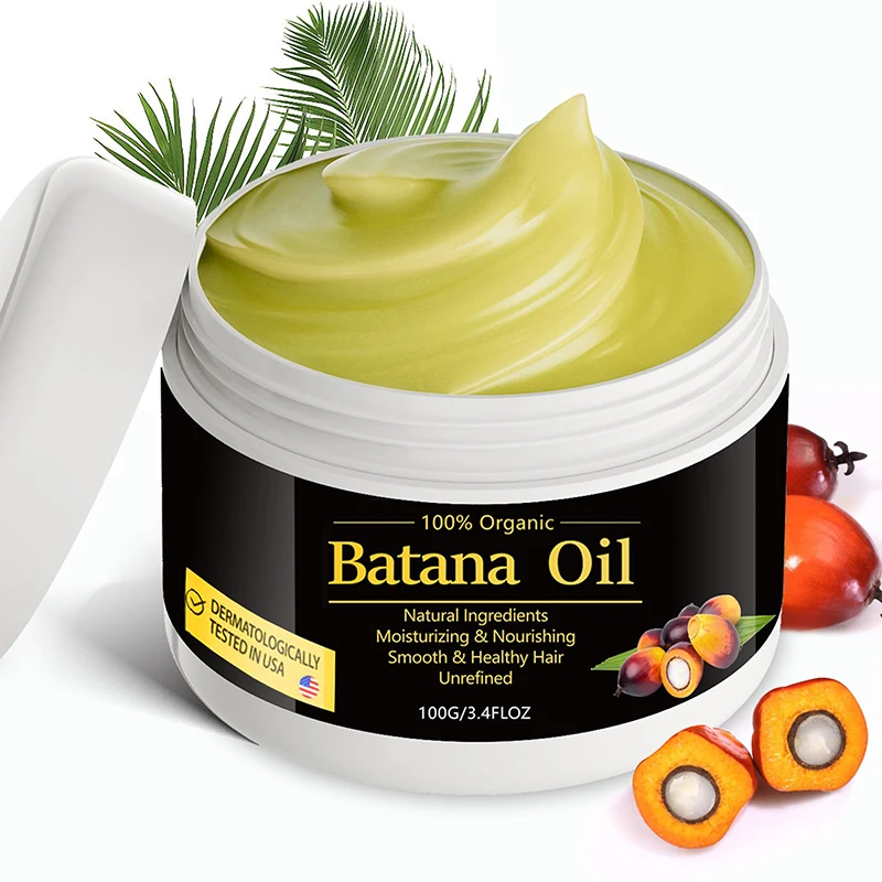 100% Raw Batana Oil for Hair Growth Organic Batana Oil Eliminates Split Ends for Men & Women Moisturize And Repair Hair New