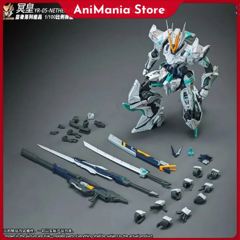

New Original SNAA 1/100 Yr-05 Nether Emperor Action Figure Assembly Model Kit Plastic Robot Collection Statue Ornament Toys Gift