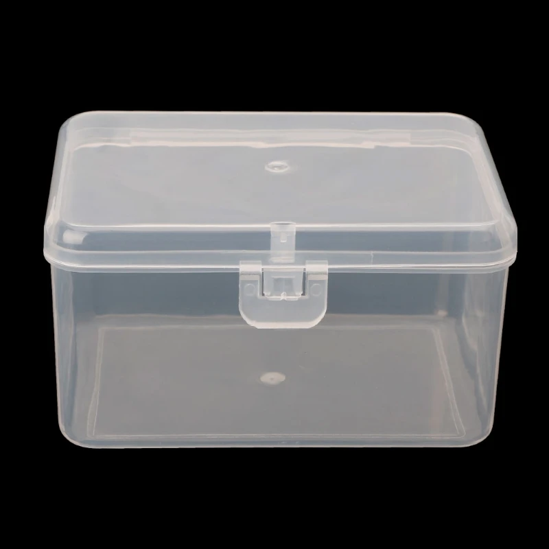 Transparent Storage Box Stackable Latching Storage Container Multifunction for Jewelry Cosmetic Lipstick for CASE Holder