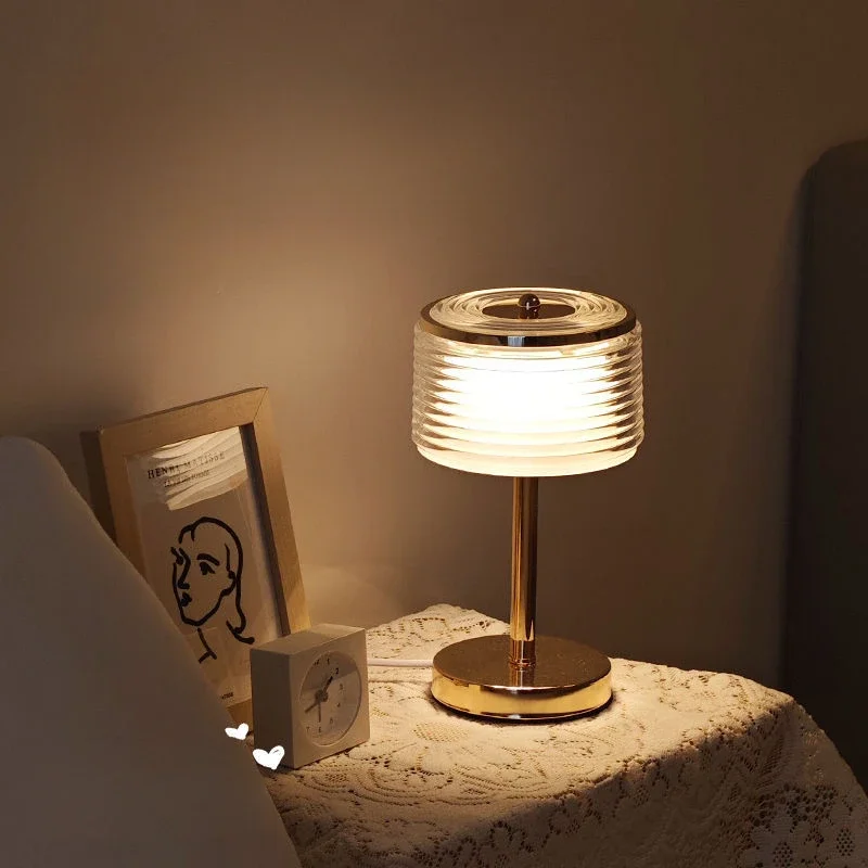 

New Minimalist Desk Lamp Creative Bedside Design Master Bedroom With A High End Feel Light Luxury Atmosphere Small Night Light