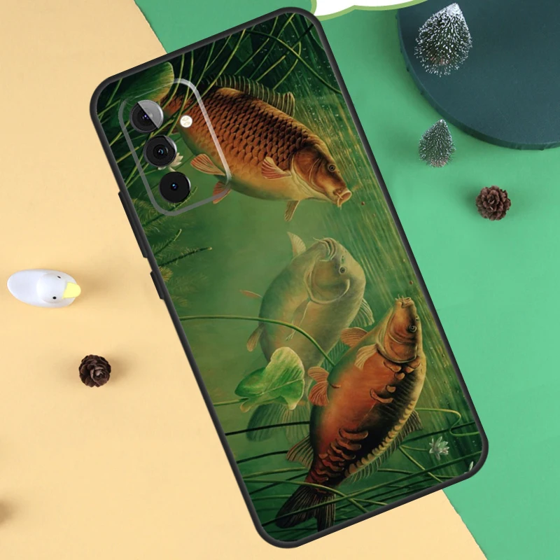 CARP FISHING Case For Samsung Galaxy A32 A52 A12 A14 A34 A54 A51 A71 A15 A25 A35 A55 A53 A33 A13 Cover