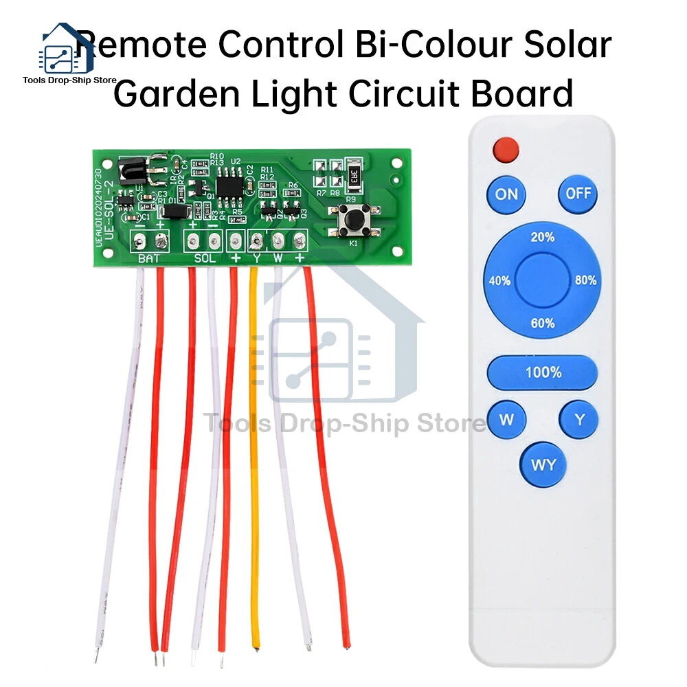 

2.8V-3.3V Solar Lamp Board Control Sensor Night Light Module Controller Module Infrared Human Body Induction Solar Circuit Board