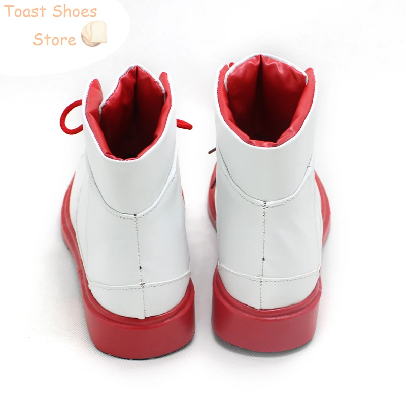 Anime Kettingzaag Man Power Cosplay Schoenen Pu Lederen Schoenen Halloween Carnaval Laarzen Cosplay Prop Kostuum Prop