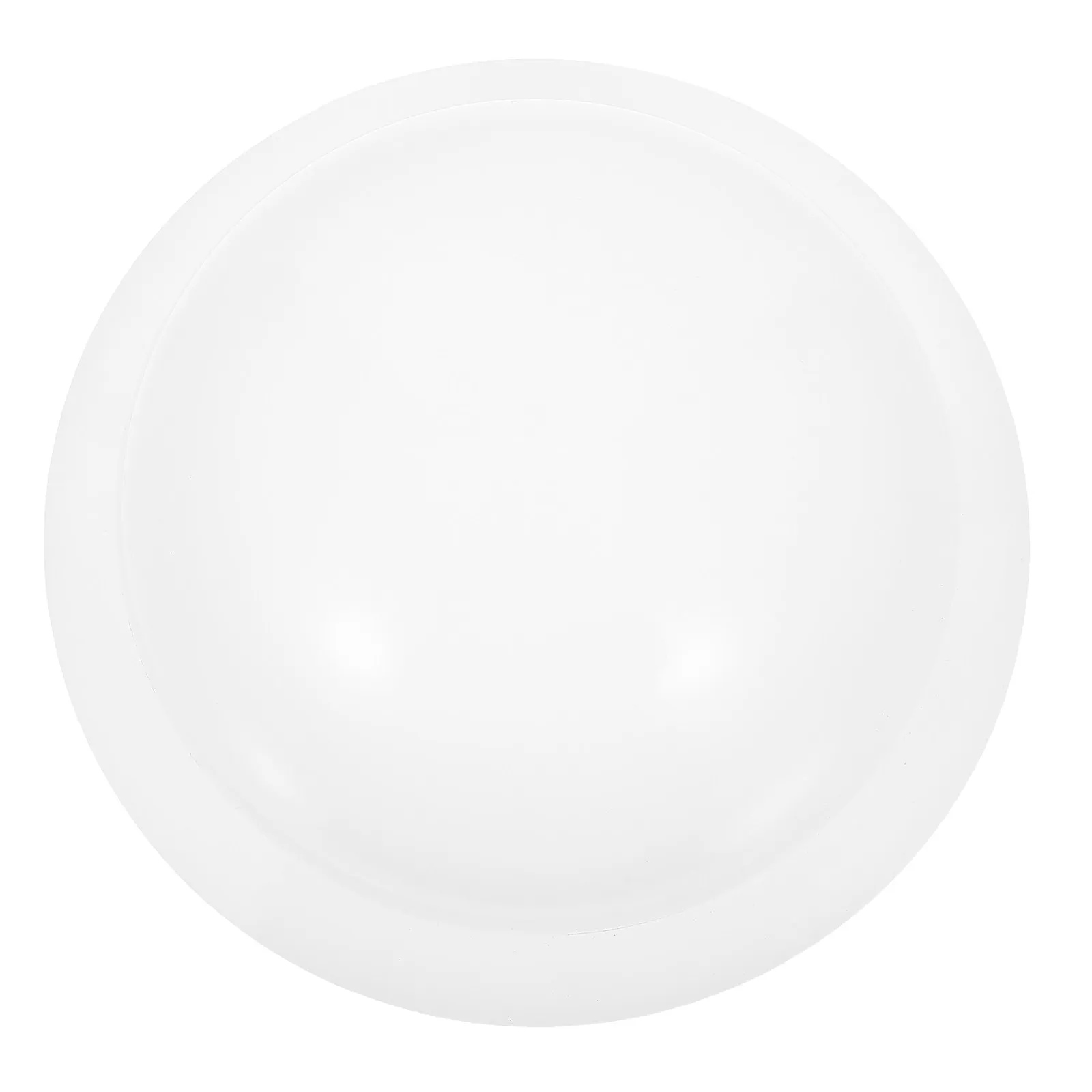 White Round Acrylic Dome Ceiling Light Shade Half Sphere Cover Replacement for Surface Mount Fixtures Reduces Glare Enhances