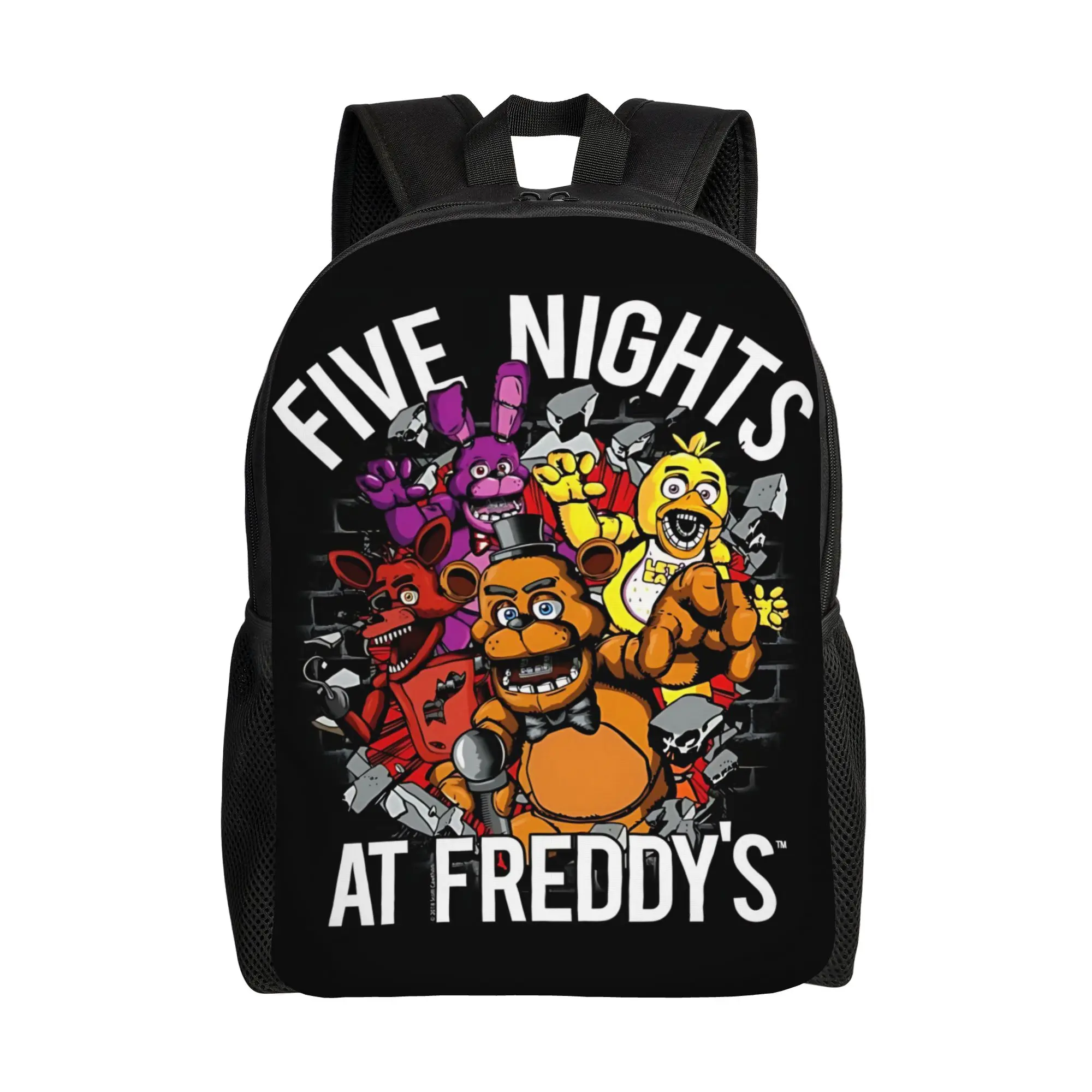 

ita bag Five Nights at Freddy's Daypack funko mochila Light Camping Retro Washable Rucksack