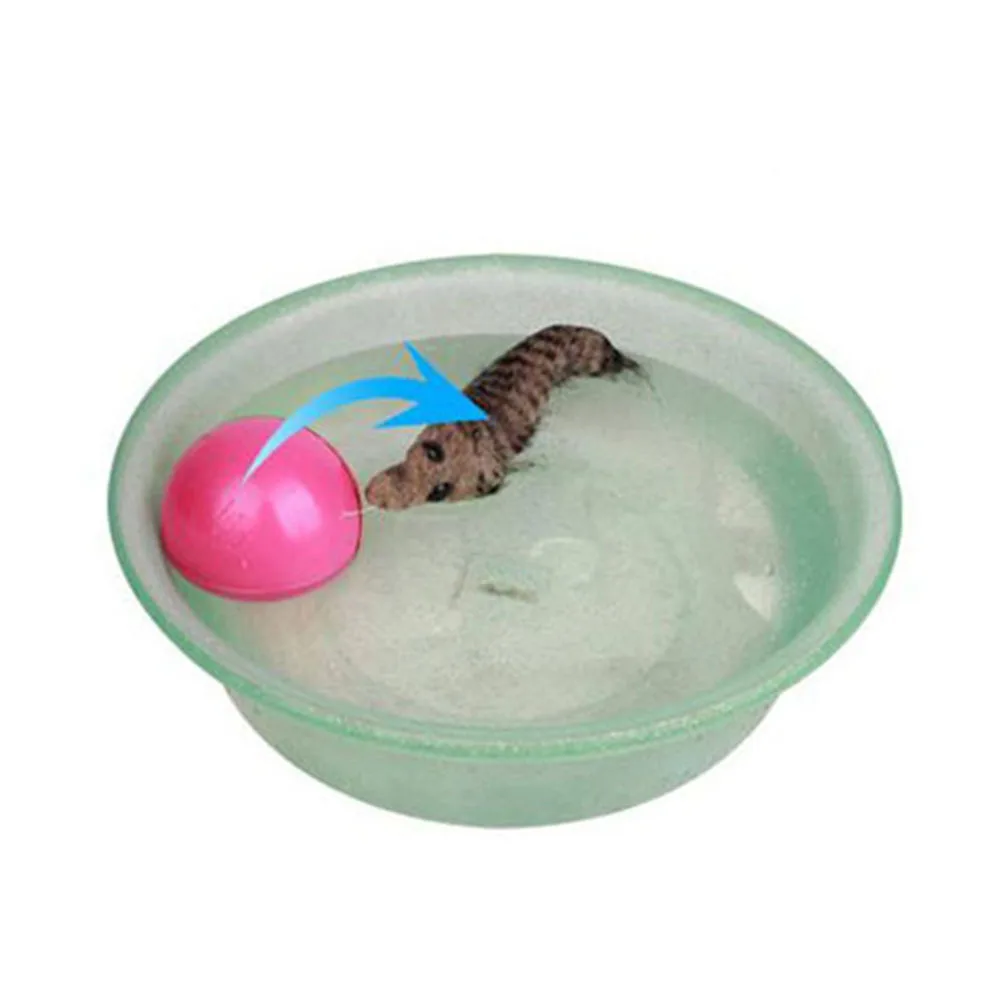 Pelota Eléctrica Motorizada Beaver Ball, Color Aleatorio, para Gatos, Cachorros y Perros, Divertido Juego de Persecución