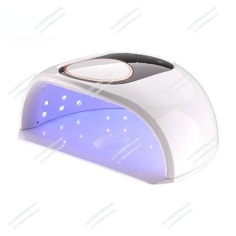 

125W High-Power Dual Light Source LED Nail Lamp for Nail Gel Quick-Drying Phototherapy Lamp