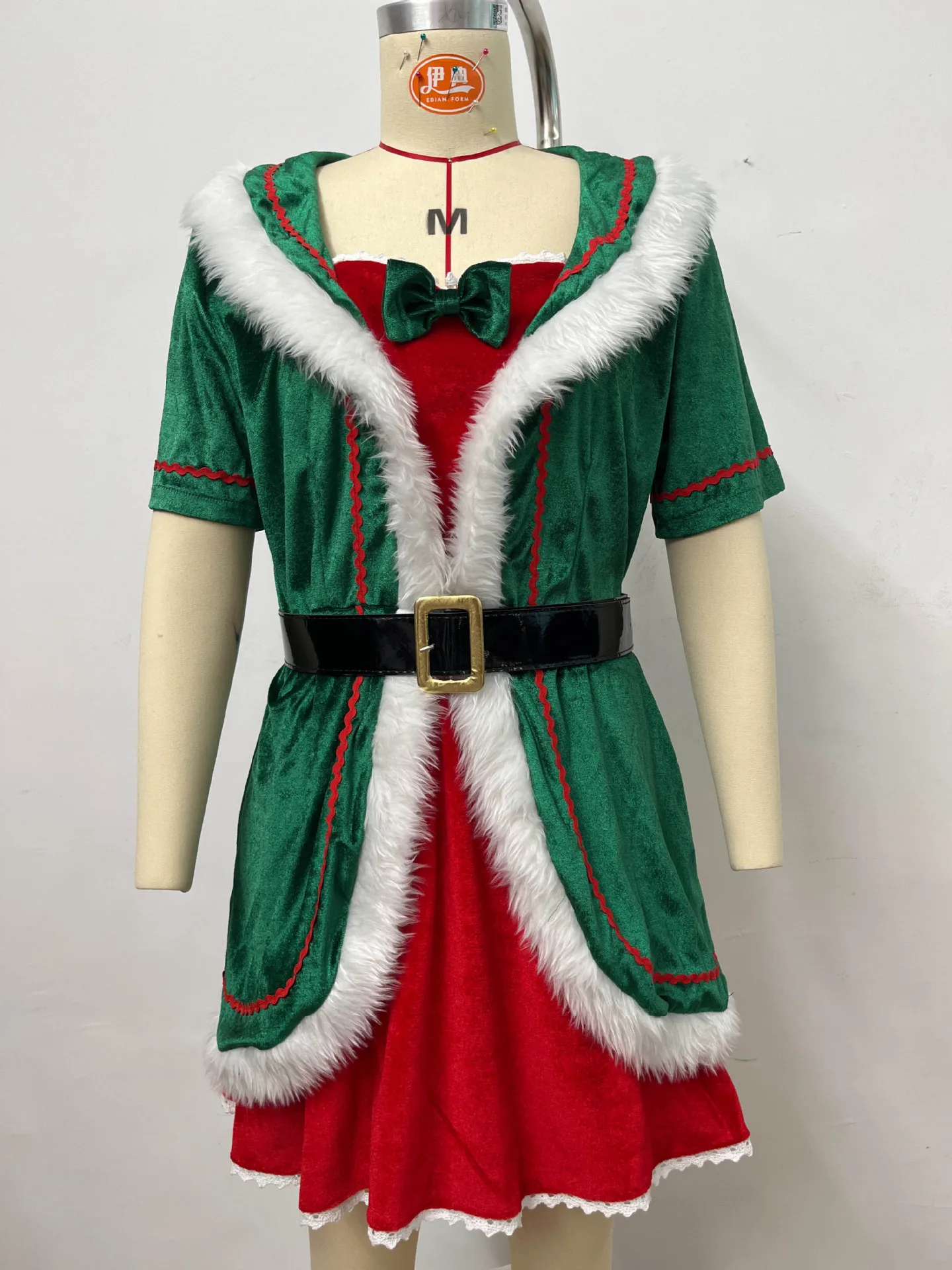 Déguisement Lutin Couple en Velours – photo 12