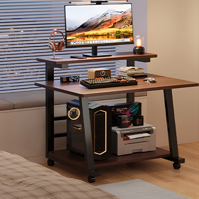 home bedroom Computer desk simple office learning game table small mobile workbench mesa de escritorio office furniture