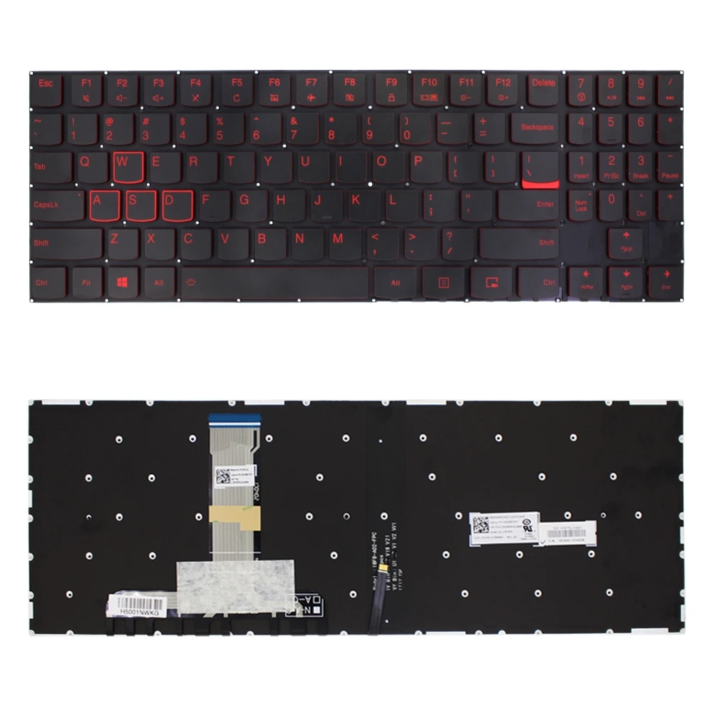 US Keyboard with Backlight for Lenovo Legion Y520 Y520-15IKB Y720 Y720-15IKB R720 R720-15IKB