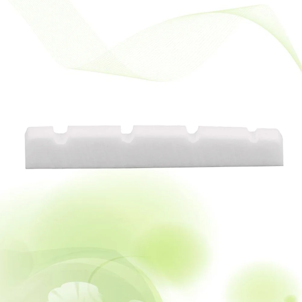 

Bass Nut Nuts Natural Bone Replacement For Instrument Accessory For Guitar Instrument Accessory Oxen Bone Guitar Parts