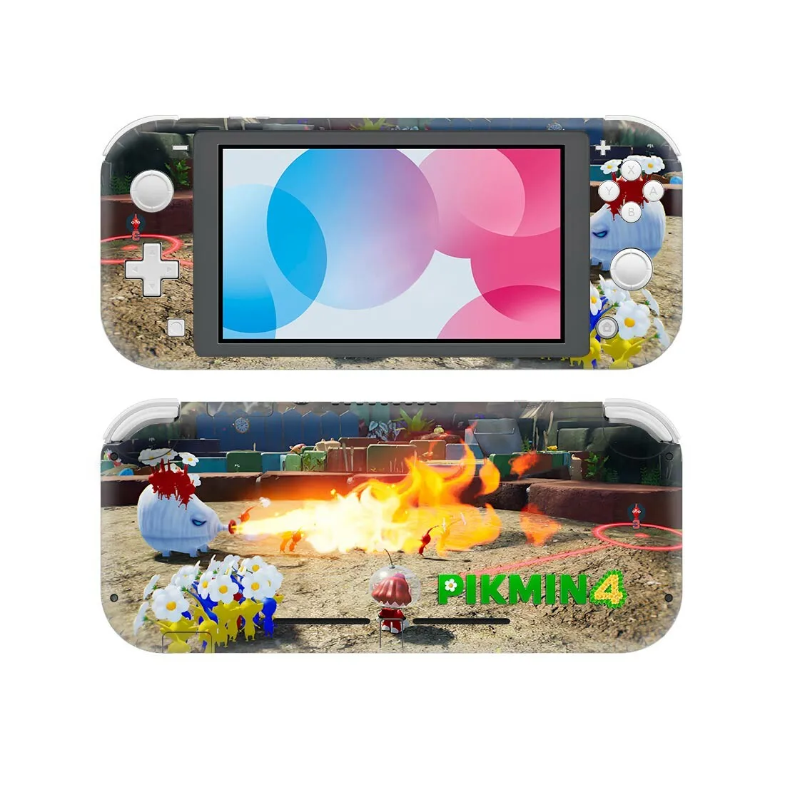 Pokrowiec na naklejkę skórka naklejka Pikmin 4 Nintendo Switch Lite Protector przełącznik do Nintendo Lite skóry — zdjęcie 3