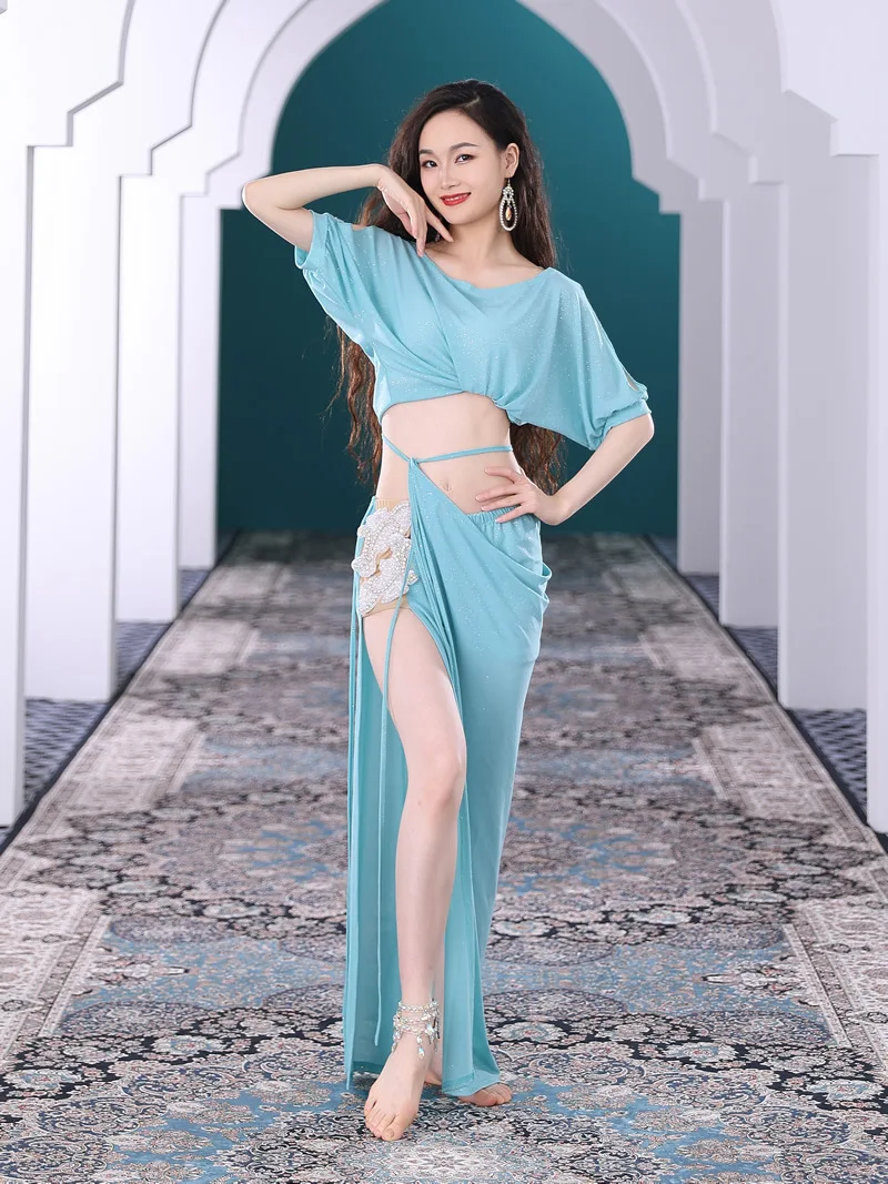 

Belly Dance New Suit Original Diamond Sticking Professional Performance Costumes Practice Clothes Dance Accessories