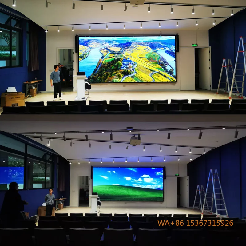 

P3 Indoor LED Screen Mobile Phone Model Parameter Display for Experience Area