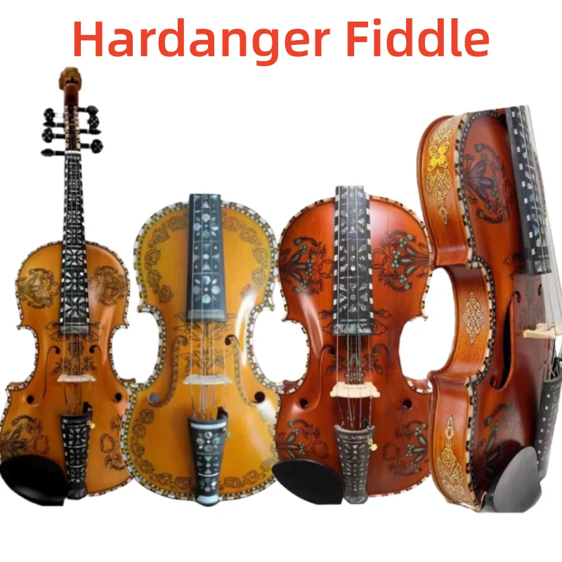 Advanced Deluxe fancy Norwegian fiddle excellent 4/4 Violin (4*4) of profession concert Sound