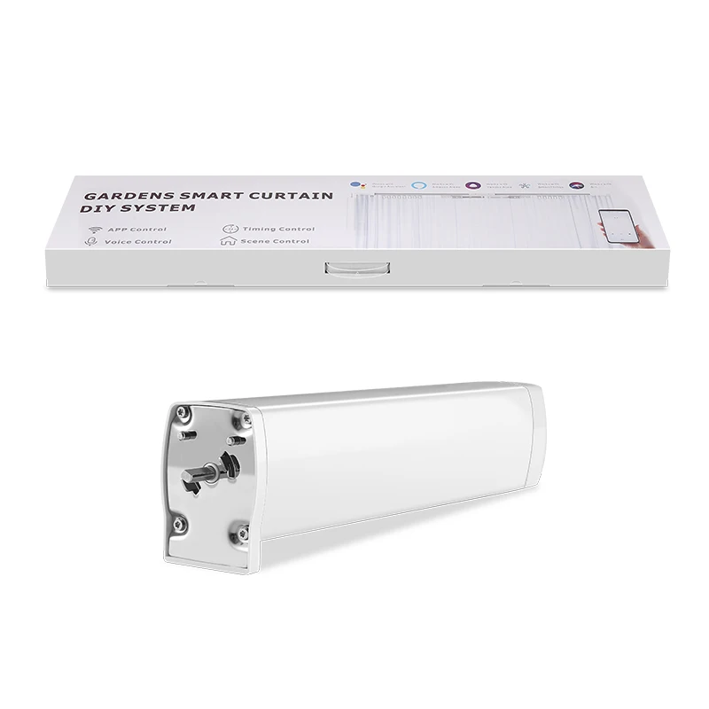 

Gardens Motorized Curtain Opener Electronic With Remote Splicing Track 5.2m of Smart Curtain Motor