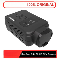 Runcam 6 4K HD SOIY IMX377 30fps 1/2.3 inch 128*64 155°FOV WiFi Adaptable Sports Camera Set for FPV Drone Airplane RC Model
