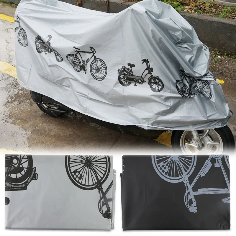 

Electric Vehicle Bicycle Rainproof Cover Universal Scooter Motorcycle Waterproof Dustproof Cover Weather Protection Accessories