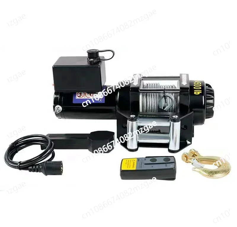 

12V 24V Vehicular Electric Car Winch 4500 LBS for ATV SUV Truck Trailer Off-road Vehicle