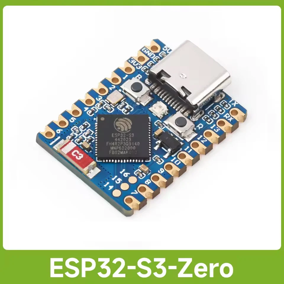5 шт. ESP32-S3-Zero Mini макетная плата 240 МГц микроконтроллер с поддержкой C/C +++ MicroPython настраиваемая сборка PCBA