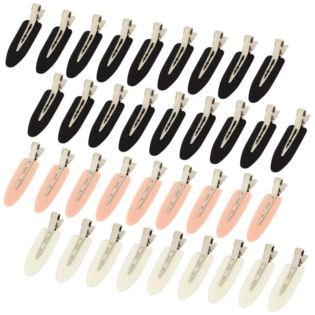 4pcs/set No Bend Seamless Hair Clips Side Bangs Barrette Makeup Washing Face Accessories Women Girls Styling Hairpins