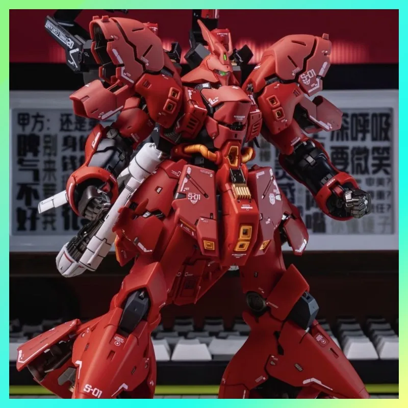 【Nowy produkt】GAOGAO MODEL RG 1:144 MSN-04 SAZABI Zestawy do składania modeli plastikowych Figurka akcji Robot Zabawka na Boże Narodzenie Prezent