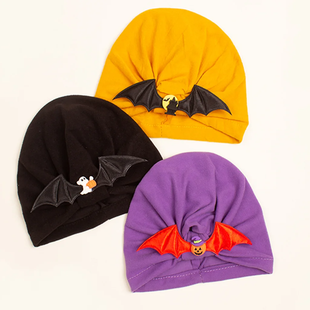 Halloween Kostüm Baby Knoten Hut Kürbis kleinen Teufel Baby Hut Kinder Pullover Hut