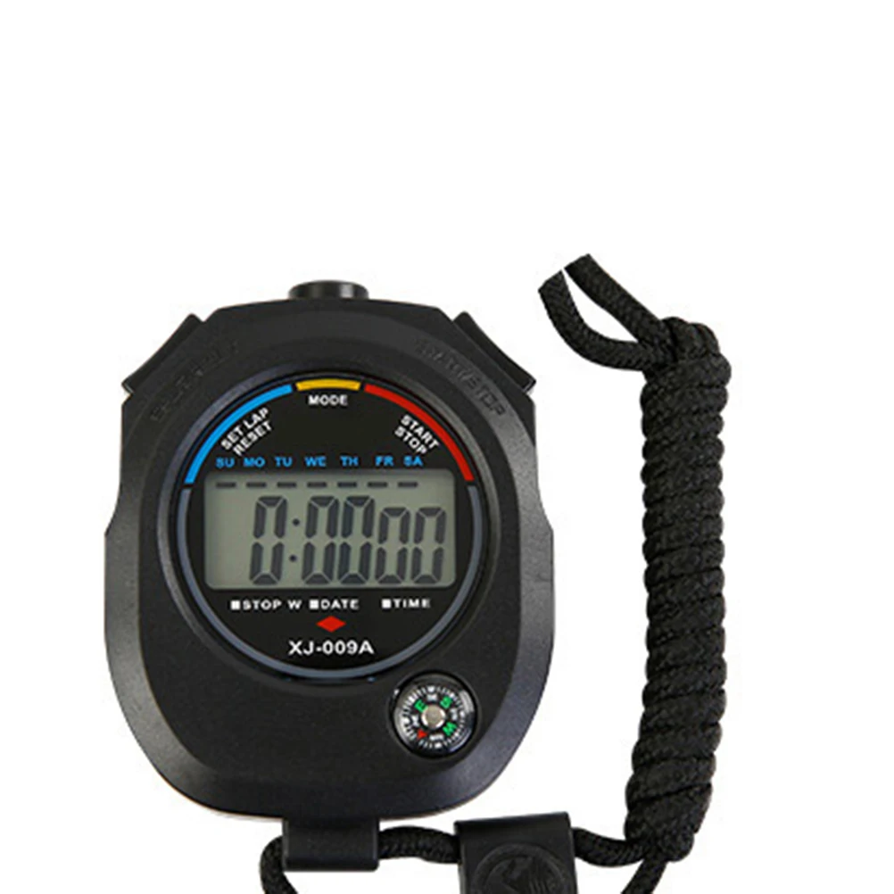 

2pc Timer Stopwatch Sports Electronic Referee Outdoor 100thSecond Electronic Timer Split Fitness Shaping Movement