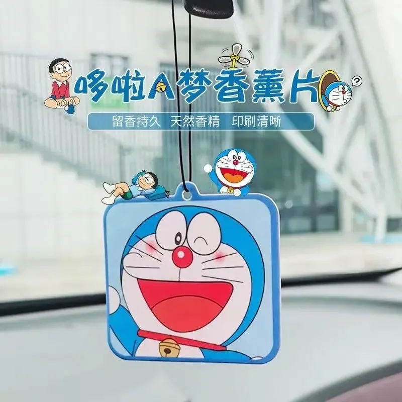 Doraemon Car Fragrance Tablets Durable Fragrance Tablets Clean the air in the car and remove odor China-Chic pendant