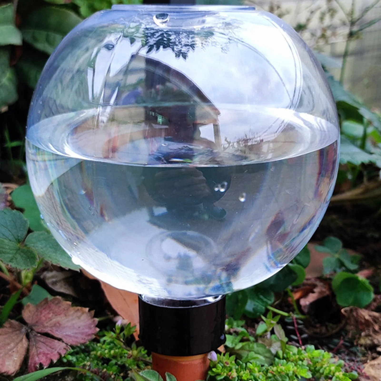 

500ml Automatic Plant Waterer Automatic Irrigation Equipment Water Seepage Lasts Days for Busy Travelers Plant Lovers