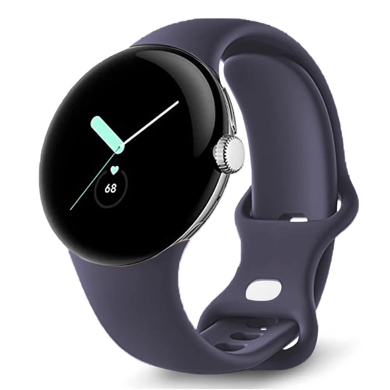 Silikonarmband für Google Pixel Watch 4 3 41mm 2, Ersatz-Sportarmband, Smartwatch-Armband, Correa für Google Pixel Watch.