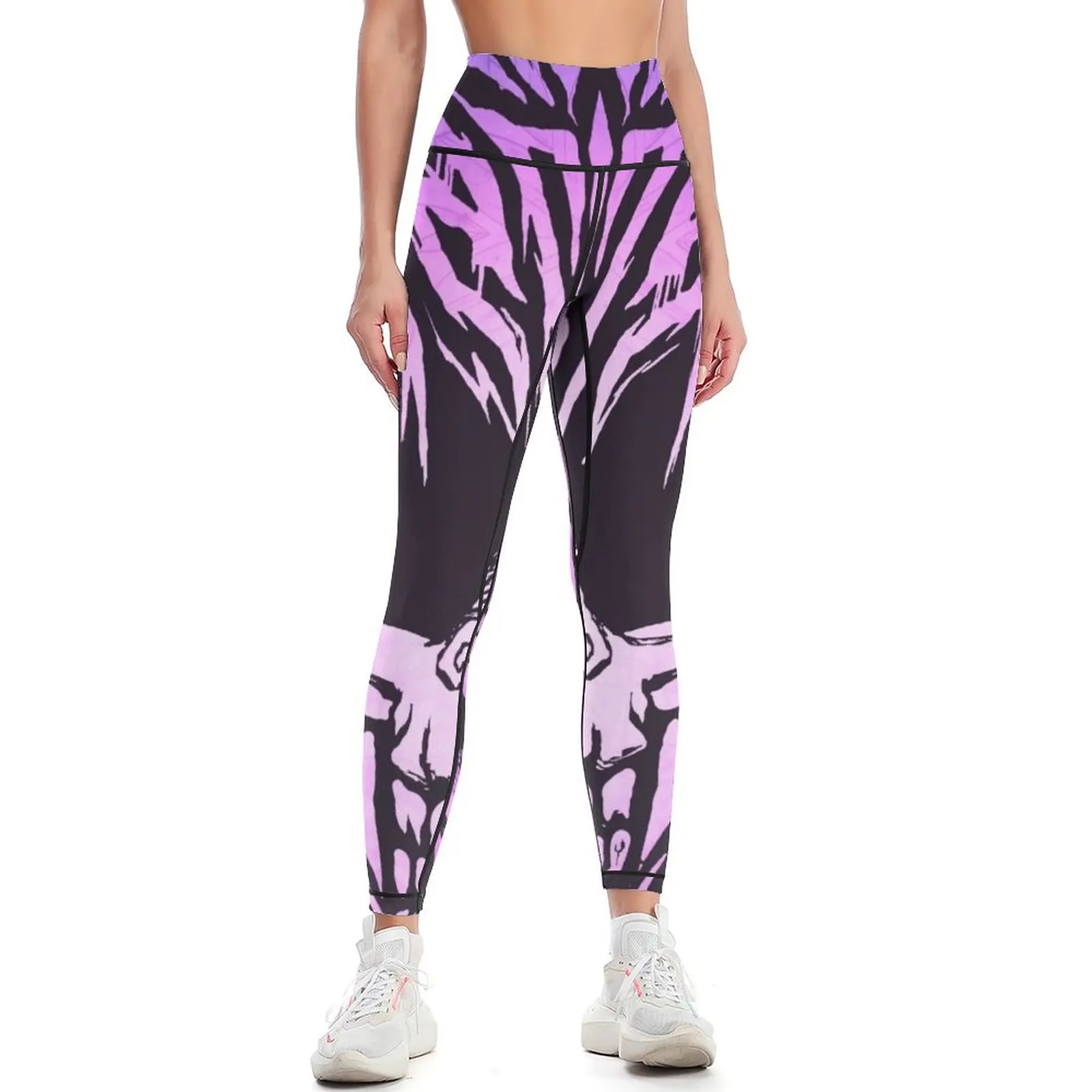 

Death Metal Leggings sporty woman gym sport set high waist active wear Womens Leggings