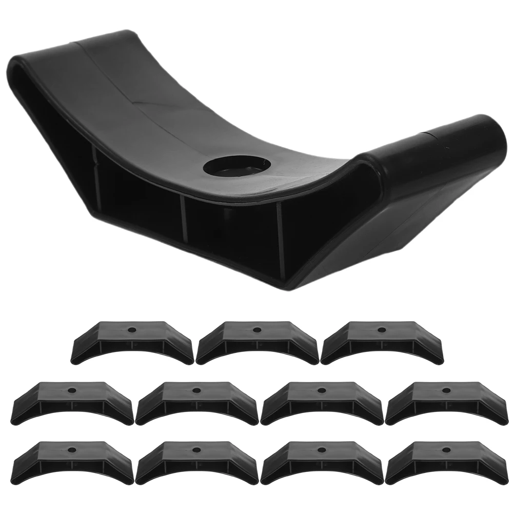 

12 PCS Dumbbell Rack Holders Dumbbells Accessories Bracket Gym Barbell Pp Stand Only Fitness