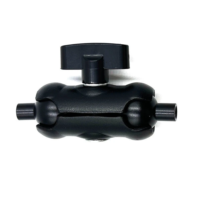 Metal Peanut Universal Pea Pod Tripod Accessories Mobile Phone Holder Replacement Head 1/4 Inch Screw 360 Clips