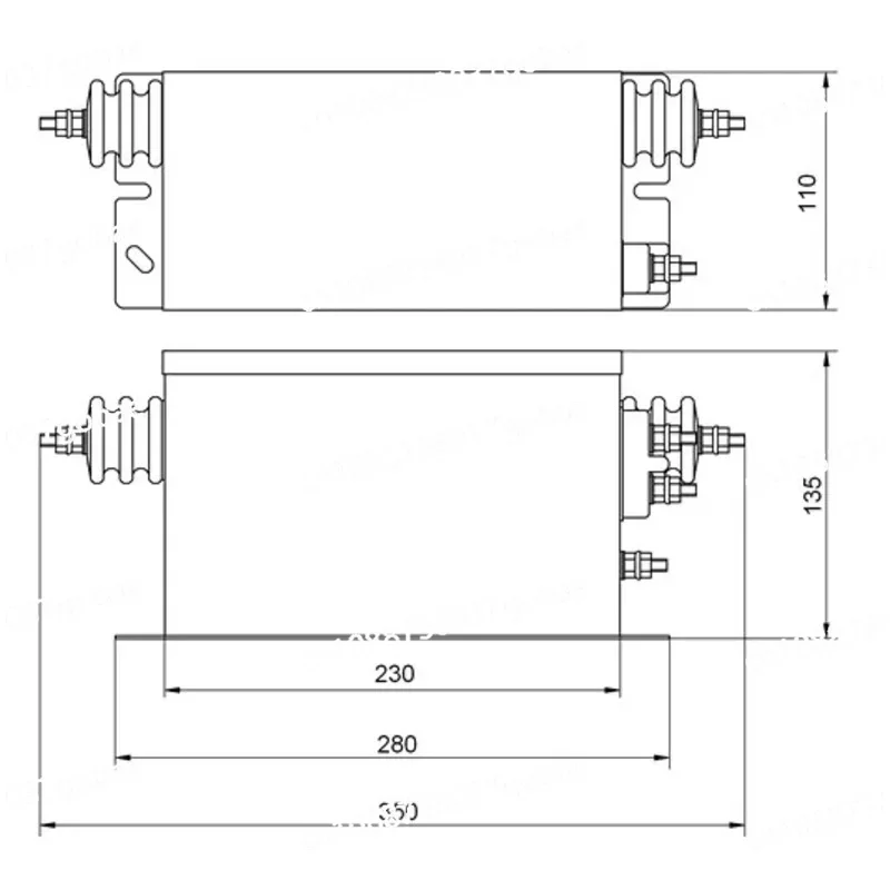 Output 50/60Hz 15KV 30MA 450W Neon Supply High Voltage Experime Coil Core Power Frequency