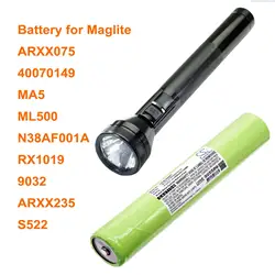 OrangeYu 5000mAh Battery for MAGLITE 40070149, 9032, ARXX075, ARXX235, MA5, ML500, N38AF001A, RX1019, S522