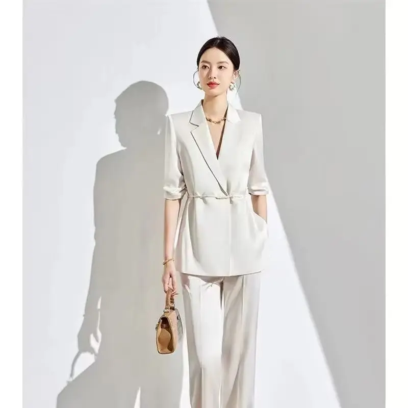 acetate-satin-chinese-style-suit-with-slimming-style-2026-summer-new-solid-color-suit-set-temperament