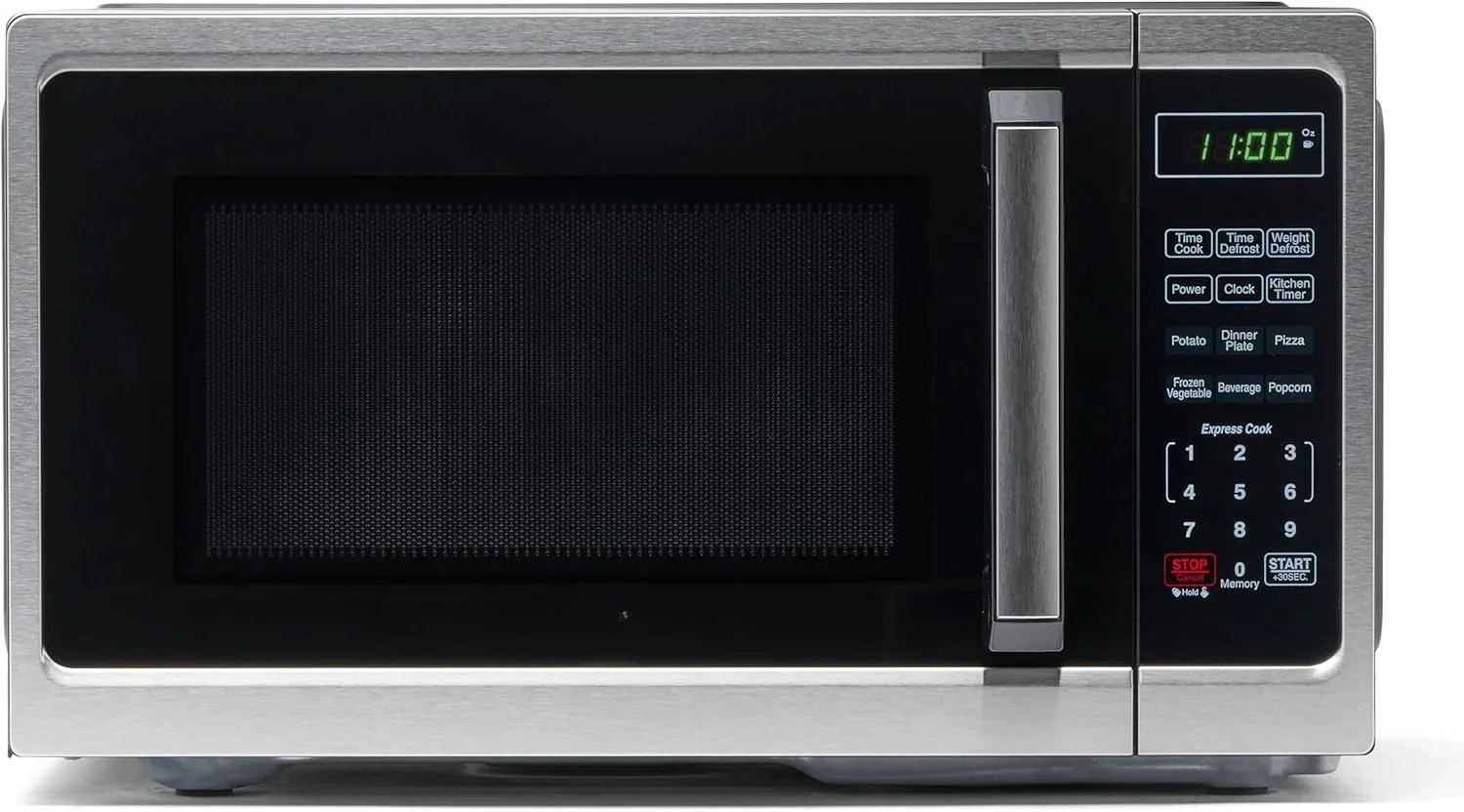 Klassischer FM09SS 0,9 Cu. Ft 900-Watt-Mikrowellenherd, Edelstahl