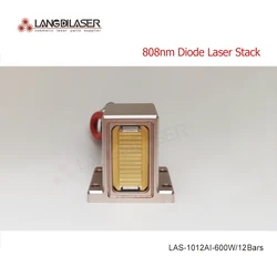 LAS-1012AI Laser Stack For Hair Removal / 12 Bars / Each Bar 50w / Total Power 600W / Guarantee 10,000,000 times